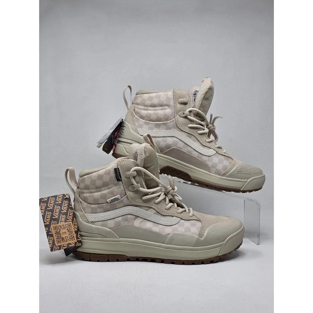 Vans UltraRange EXO Hi MTE-2 Tan Beige Waterproof Cold Weather Boots Men 8.5 NEW